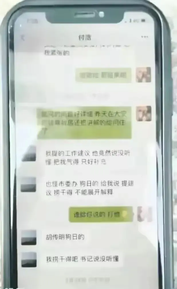 陕西宁强官员付某被曝出轨女下属,聊天记录内容引发热议