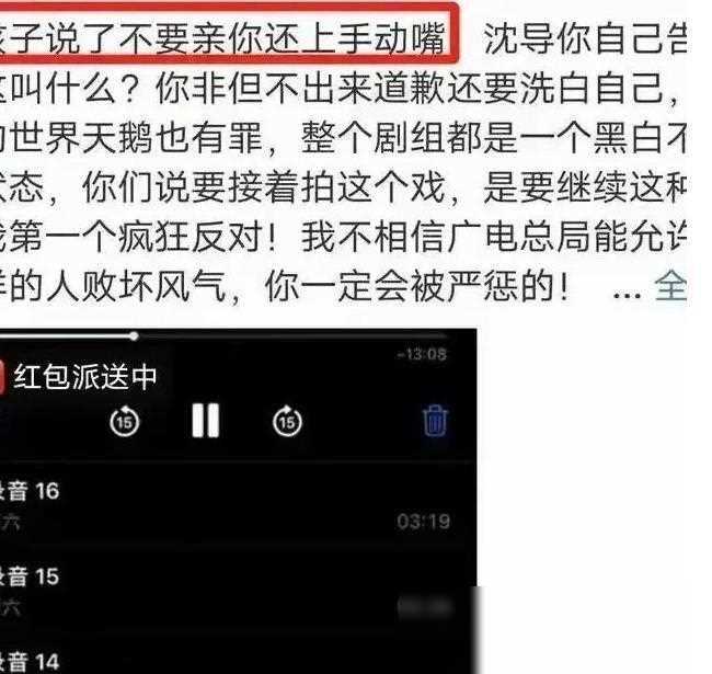 惊爆!沈导陪睡门录音曝光,多名女演员聊天记录揭秘娱乐圈内幕